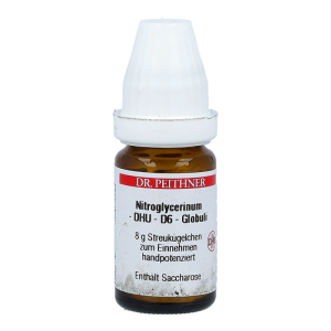 Nitroglycerin DHU 8 g D 6 Globuli - 8g