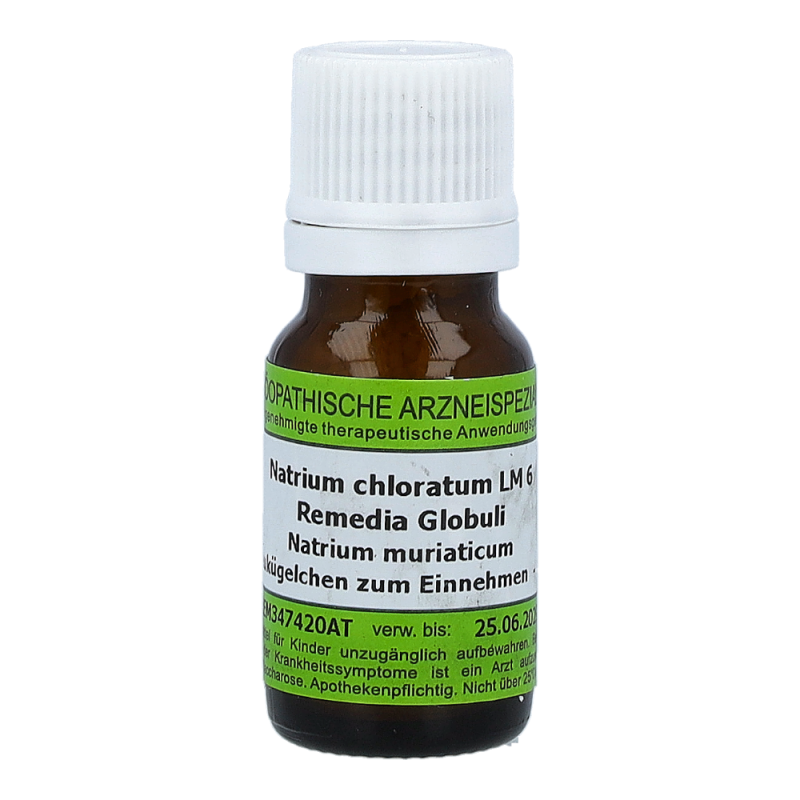 Natrium Chloratum Remedia 10 g LM 6 Globuli - 10g