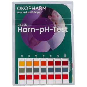 Ökopharm Basen Harn-pH-Test Teststreifen - 25 Stück