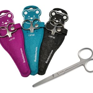 Canal Bastelschere für Kinder rostfrei - 1 Stück