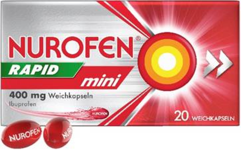 Nurofen Rapid Mini 400mg Weichkapseln - 20 Stück