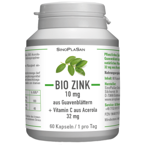 ZINK KPS VIT C BIO 10MG - 60 Stück