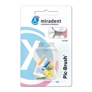 Miradent Pic-Brush Ersatzbürsten sortiert 12 Stk. - 12 Stück
